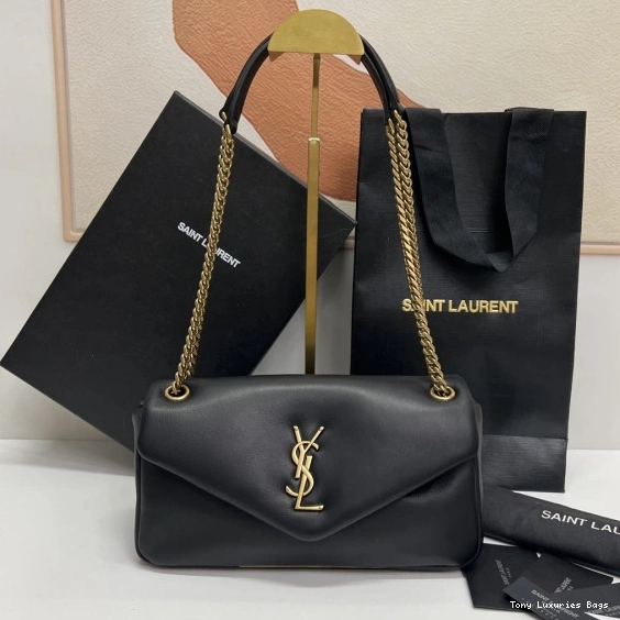 Tony Luxuries PLUNGED CALYPSO IN LAMBSKIN YSL 0723